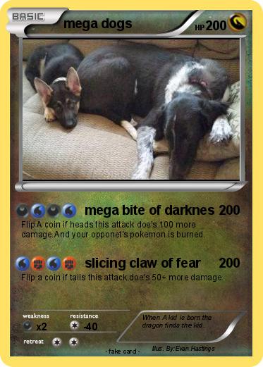 Pokemon mega dogs