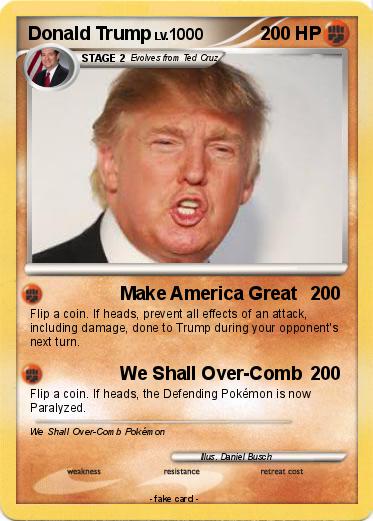 Pokemon Donald Trump