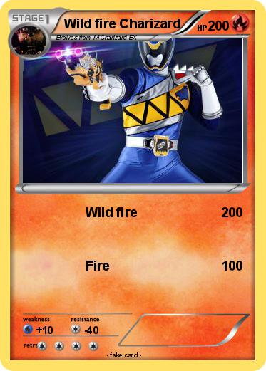 Pokemon Wild fire Charizard