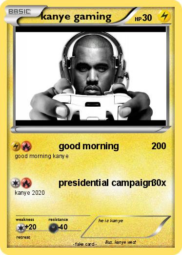 Pokemon kanye gaming