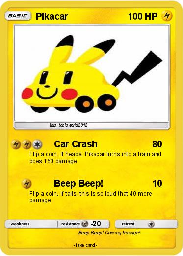 Pokemon Pikacar
