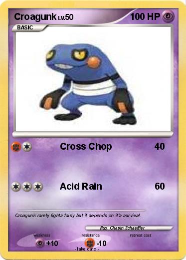Pokemon Croagunk