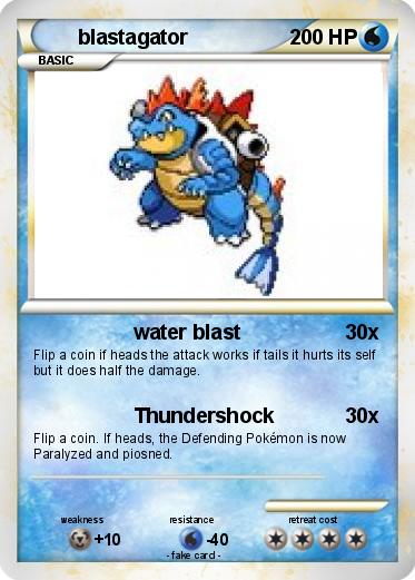 Pokemon blastagator