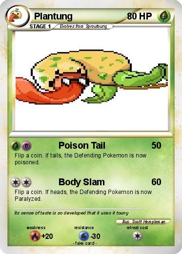 Pokemon Plantung