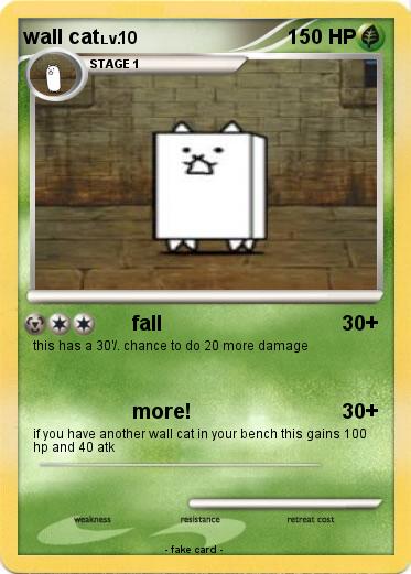 Pokemon wall cat