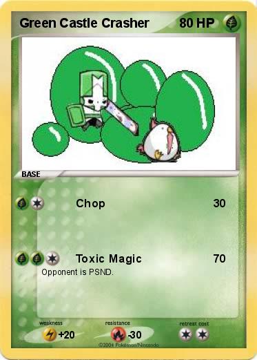 Pokemon Green Castle Crasher