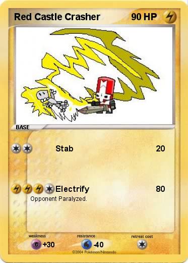 Pokemon Red Castle Crasher