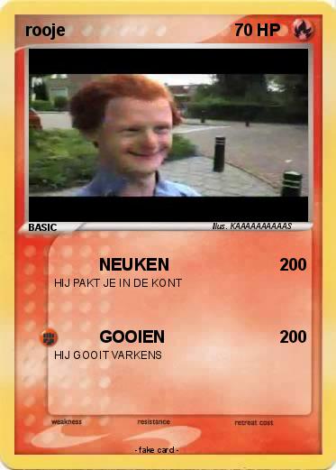 Pokemon rooje