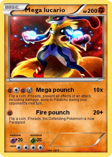 Pokemon Mega lucario