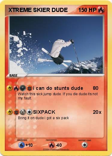 Pokemon XTREME SKIER DUDE