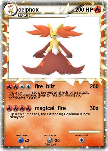 Pokemon delphox