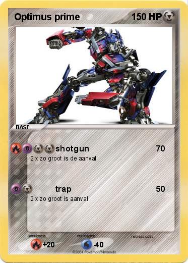 Pokemon Optimus prime