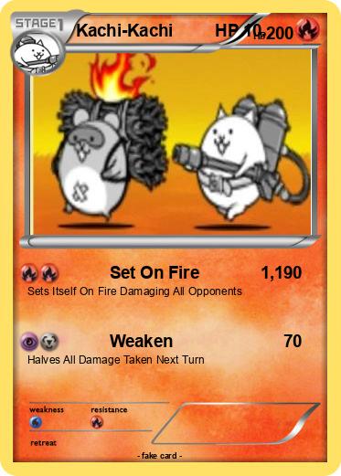 Pokemon Kachi-Kachi         HP 10,