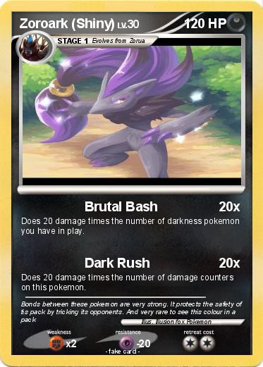 Pokemon Zoroark (Shiny)