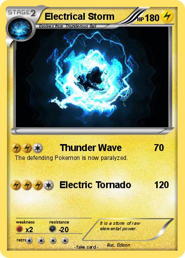 Pokemon Electrical Storm