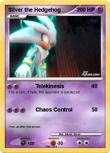 Pokemon Silver the Hedgehog