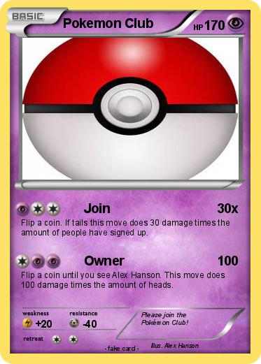 Pokemon Pokemon Club