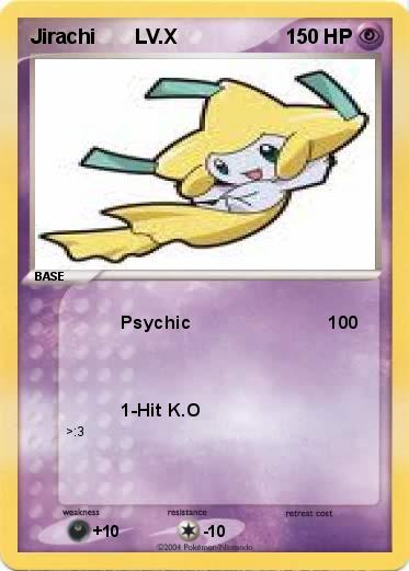 Pokemon Jirachi       LV.X