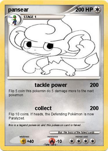 Pokemon pansear