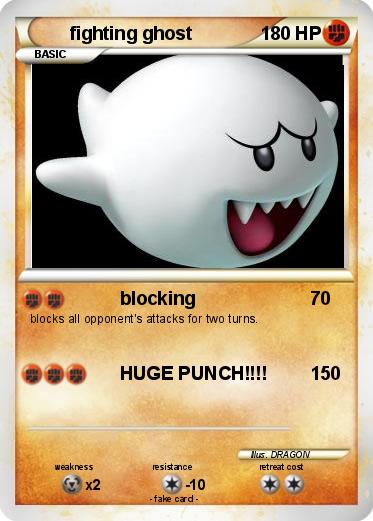 Pokemon fighting ghost