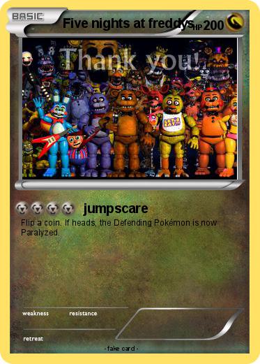 Pokemon Five nights at freddys