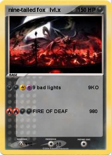 Pokemon nine-tailed fox   lvl.x