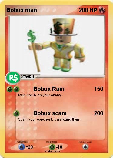 Pokemon Bobux man