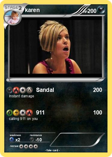 Pokemon karen