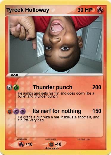 Pokemon Tyreek Holloway
