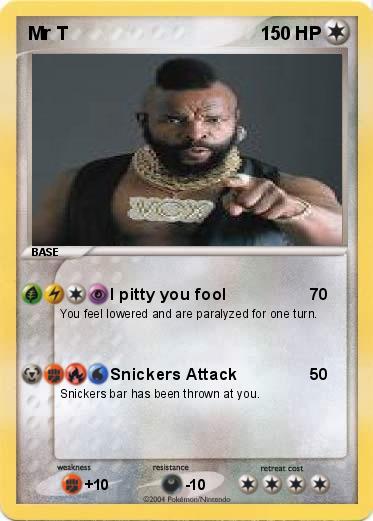 Pokemon Mr T