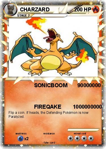 Pokemon CHARZARD