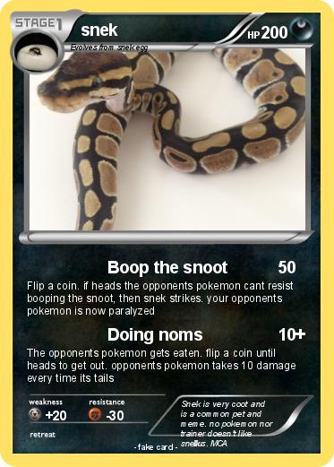 Pokemon snek