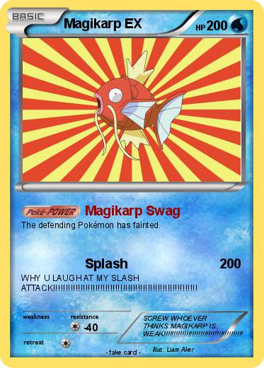 Pokemon Magikarp EX