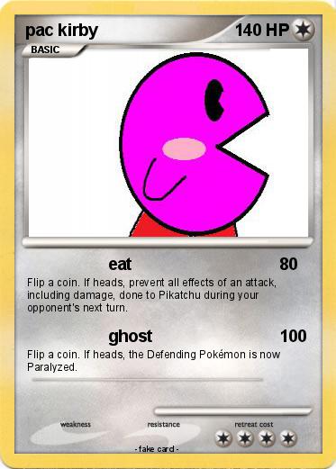Pokemon pac kirby