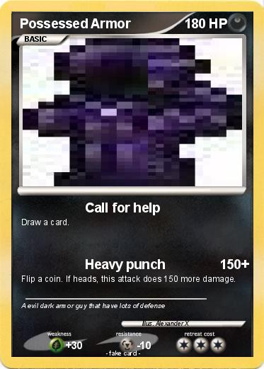 Pokemon Possessed Armor