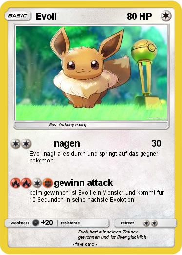 Pokemon Evoli