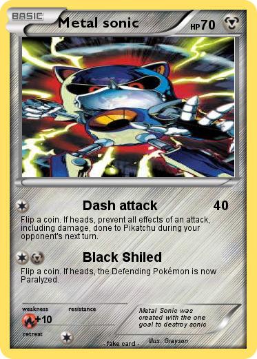 Pokemon Metal sonic