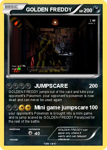 Pokemon GOLDEN FREDDY