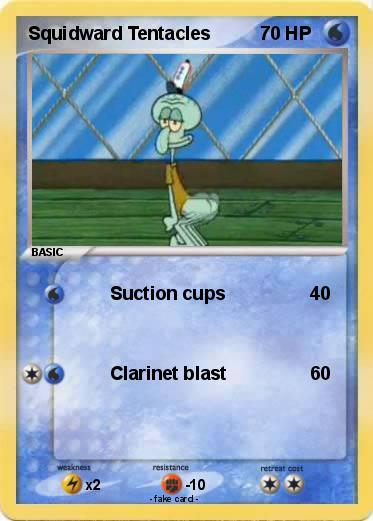 Pokemon Squidward Tentacles