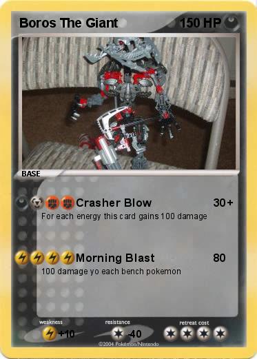 Pokemon Boros The Giant