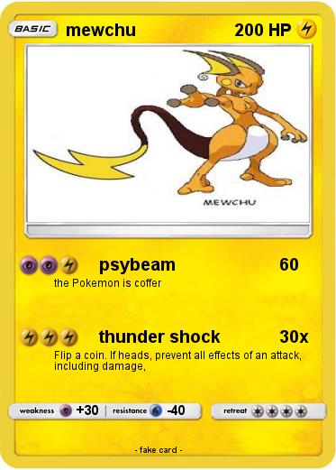 Pokemon mewchu