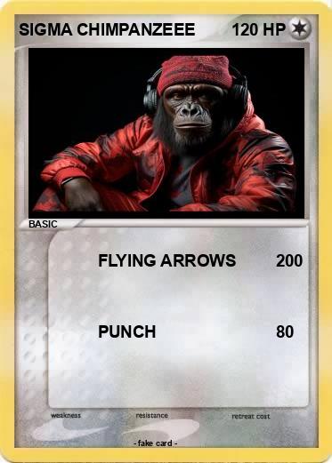 Pokemon SIGMA CHIMPANZEEE