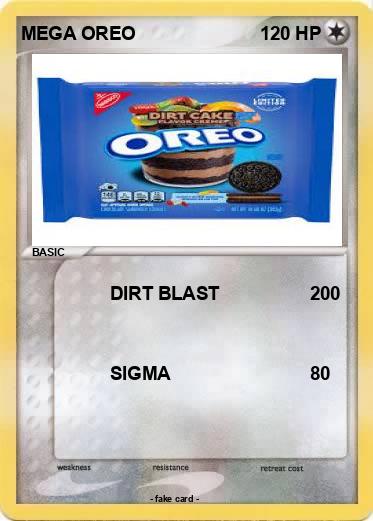 Pokemon MEGA OREO