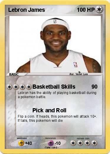 Pokemon Lebron James