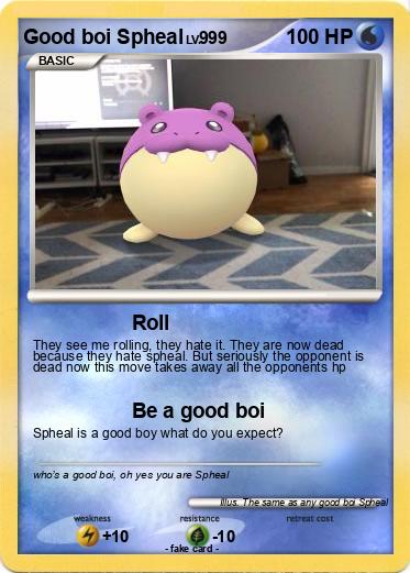 Pokemon Good boi Spheal