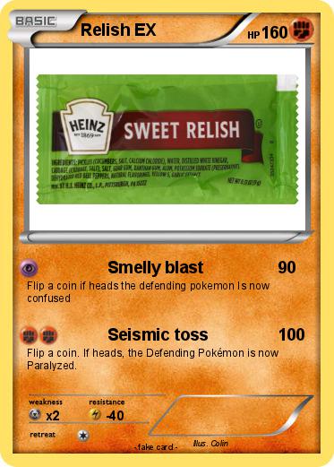 Pokemon Relish EX