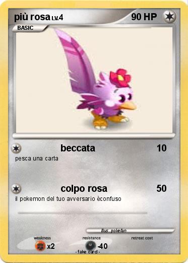 Pokemon più rosa