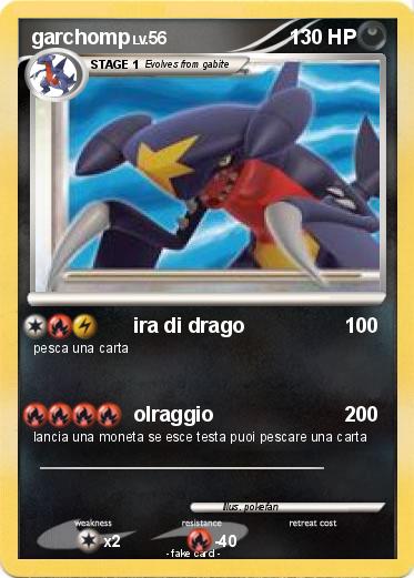 Pokemon garchomp