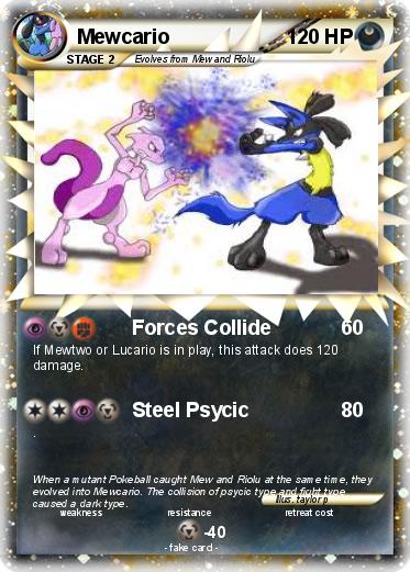 Pokemon Mewcario