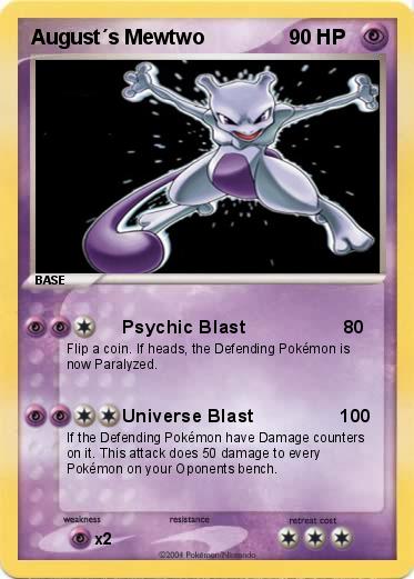 Pokemon August´s Mewtwo